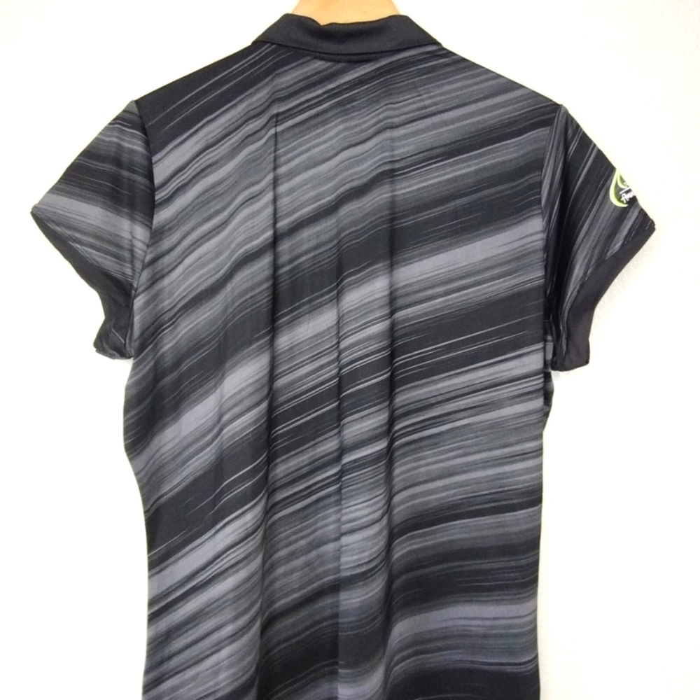 NWT Nike Gold Tour Performance Standard Fit Dri-Fit Shirt - Picture 7 of 14